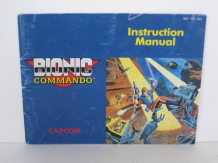 Bionic Commando - NES Manual